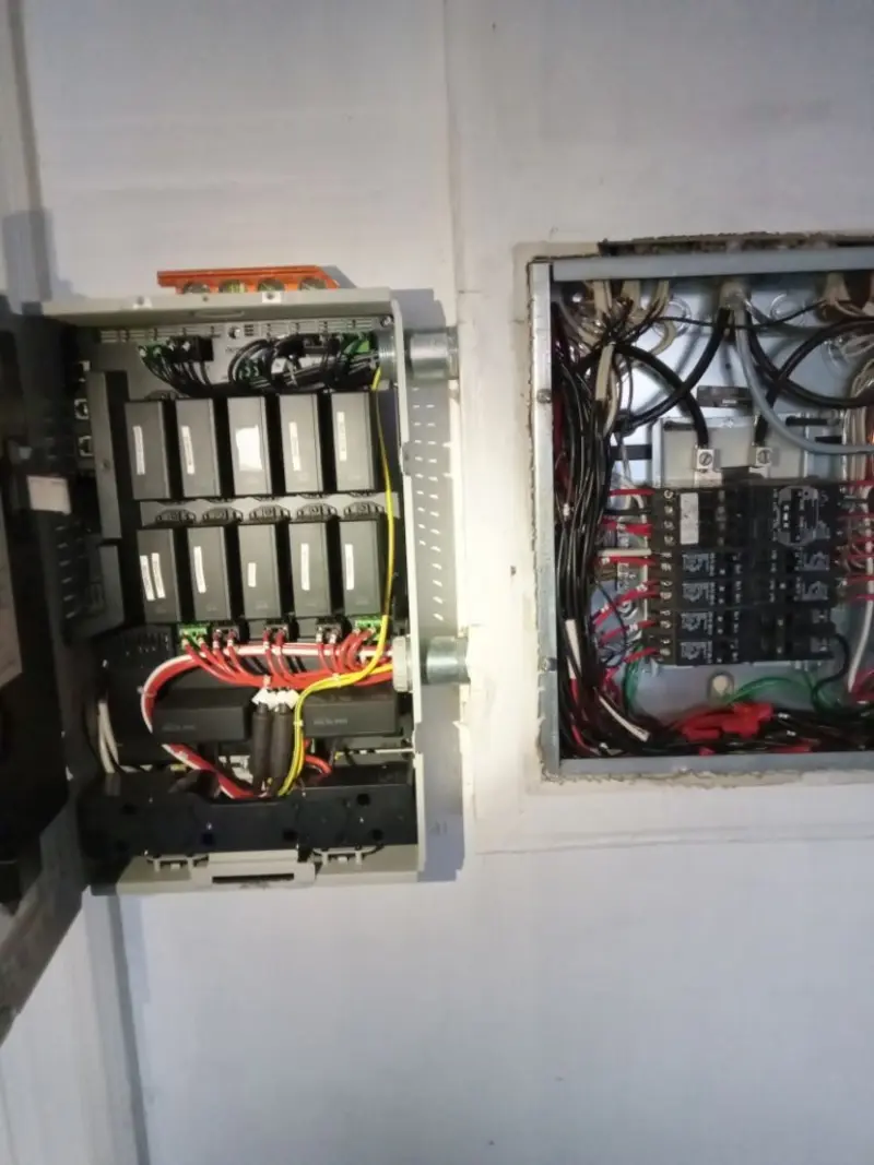 Electrical panel upgrade completed for Indoor Lighting Installation in Columbus